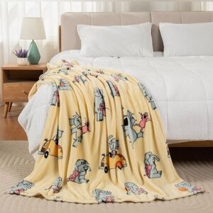 Mo Willems Elephant & Piggie Throw Blanket